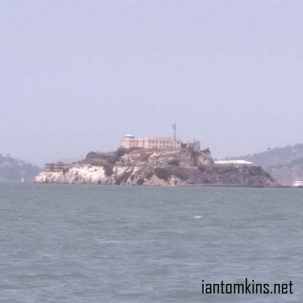 View of Alcatraz from Fisherman's Wharf 