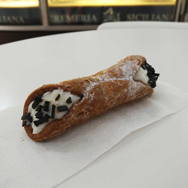 Cannoli from Cremeria Siciliana