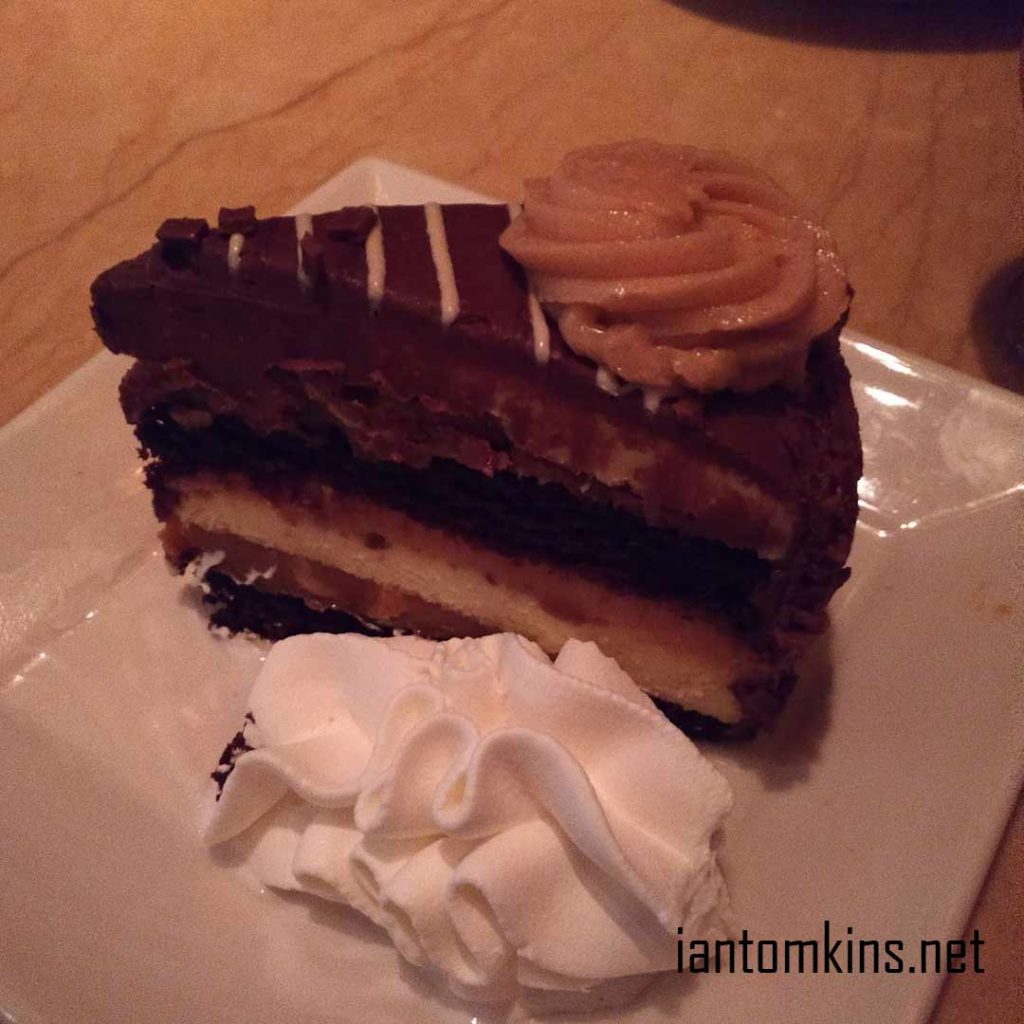 Reeces Peanut butter and Chocolate Cheesecake from Cheesecake Factory