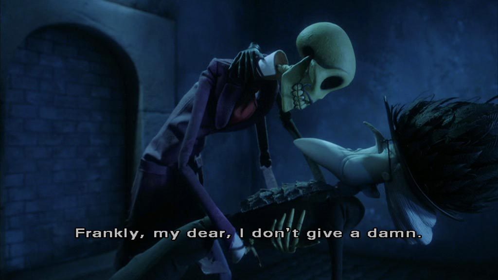 Corpse Bride - Frankly My Dear I don't Give a Damn