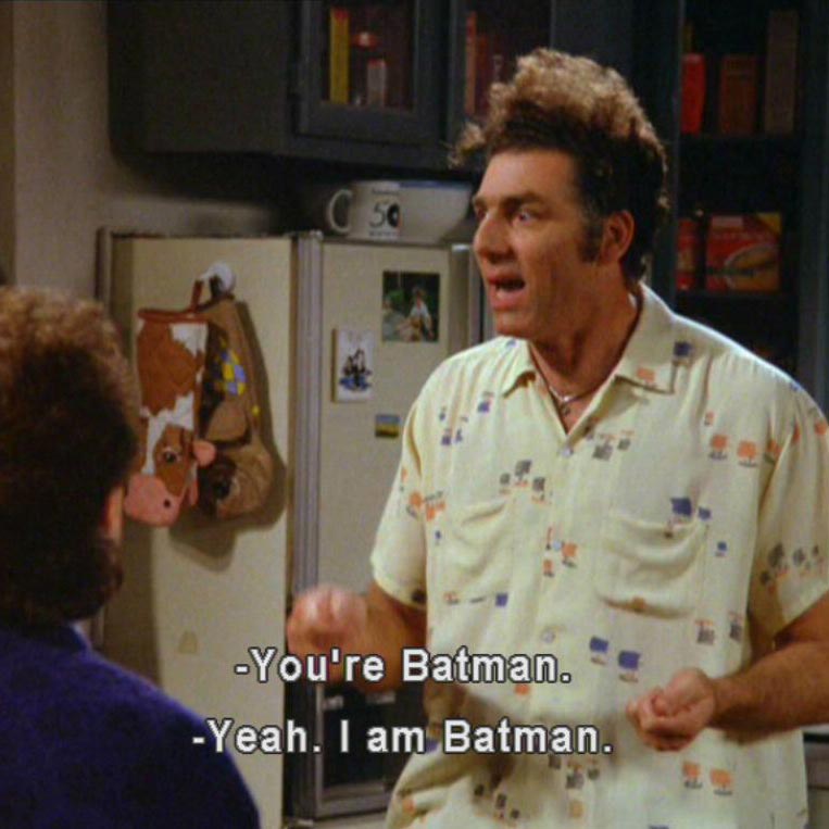 Seinfeld - You're Batman