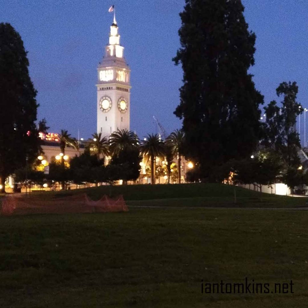 Sue Bierman Park at Night